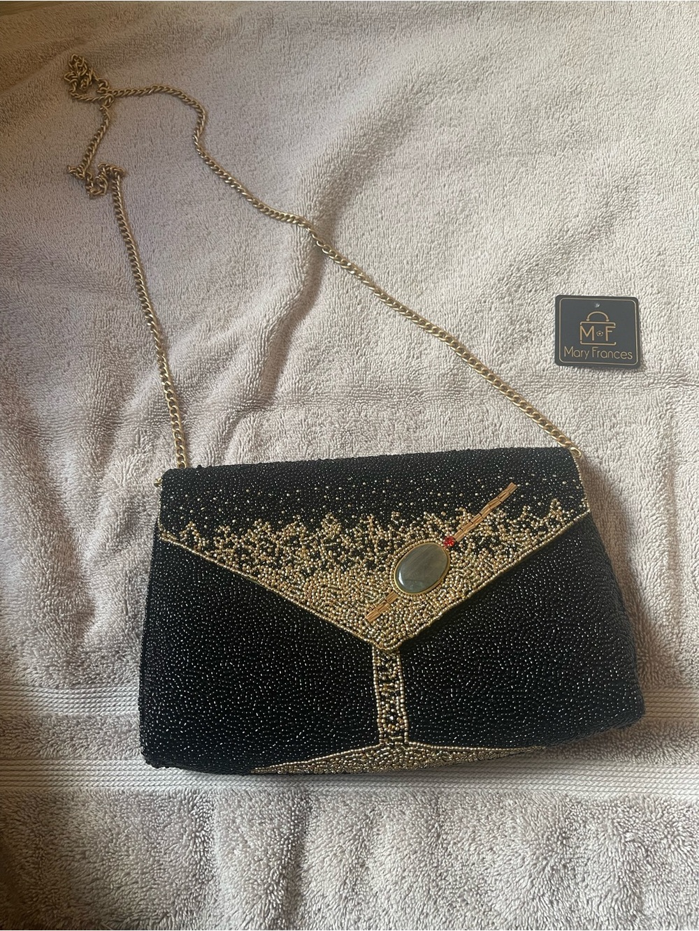Mary Francis beaded purse